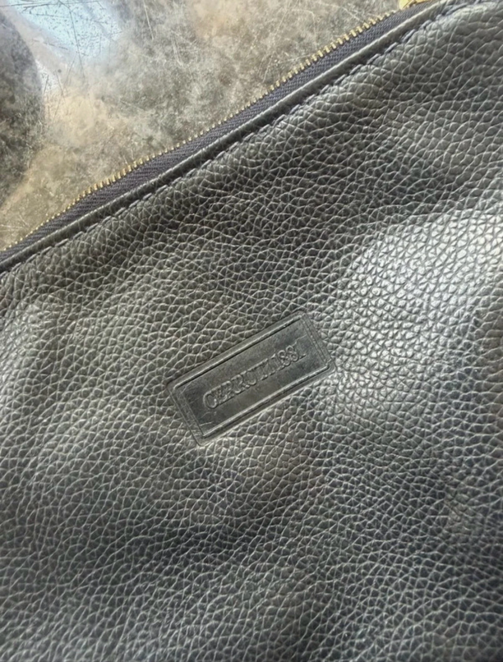 Bolso pequeño de cuero Cerruti – photo 2